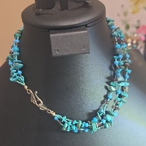 Turquoise Beaded Necklace